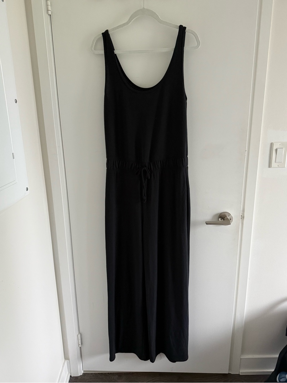 Abercrombie & Fitch Black Sleeveless Drawstring Jumper